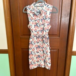 Levi’s floral button up dress
